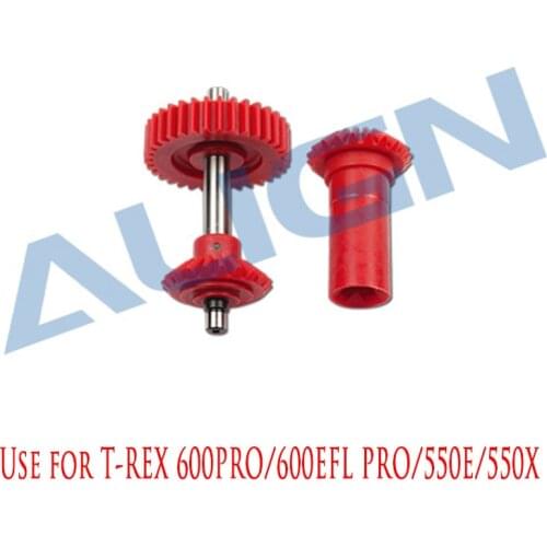 Align T-REX 600PRO/600EFL PRO/550E/550X M0.8 Torque Tube Front Drive Gear Set/34T H60G002AXW trex 600 Spare parts Helicopter