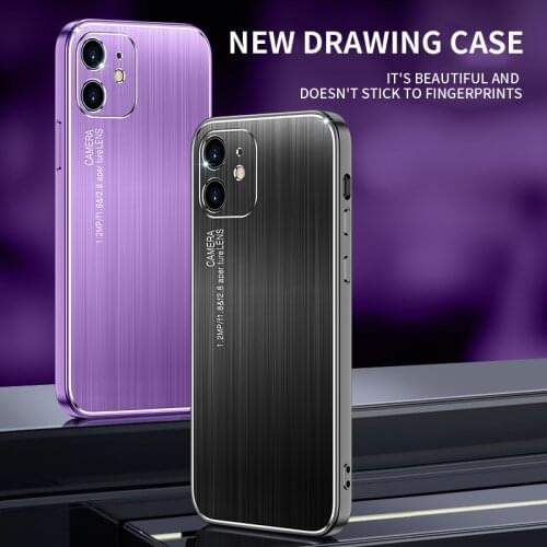 Luxury Business Shockproof Camera Lens Protection Plating Phone Cases For iPhone 12 Pro Max 11 XR 8 Plus Cellphone Cover Fundas