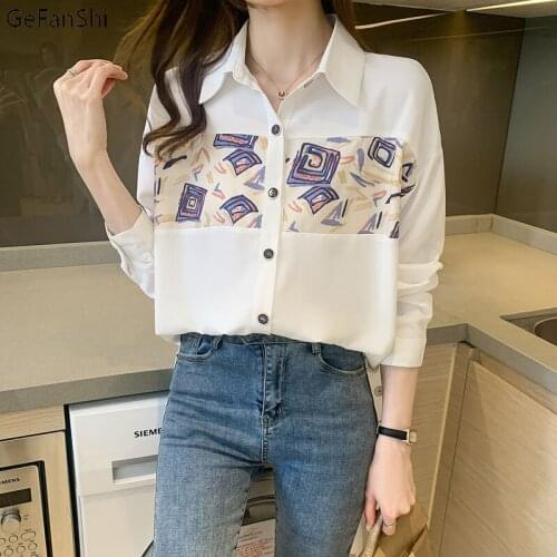 GeFanShi White Blouses