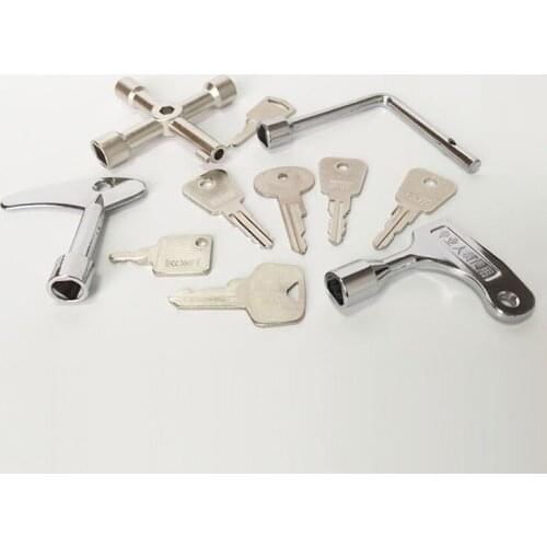 Elevator accessory key, operation box, base station lock, suitable for: KONE Mitsubishi Otis Toshiba Hitachi Yongda