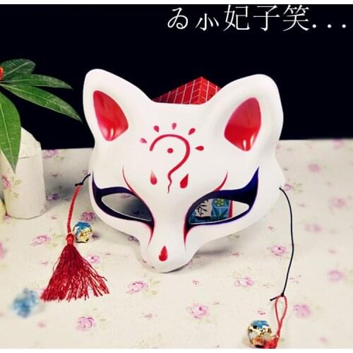 Cosplay Anime Natsume Yuujinchou cos Nyanko-sensei Halloween party Onmyoji fox mask Japanese accessories cartoon cat mask