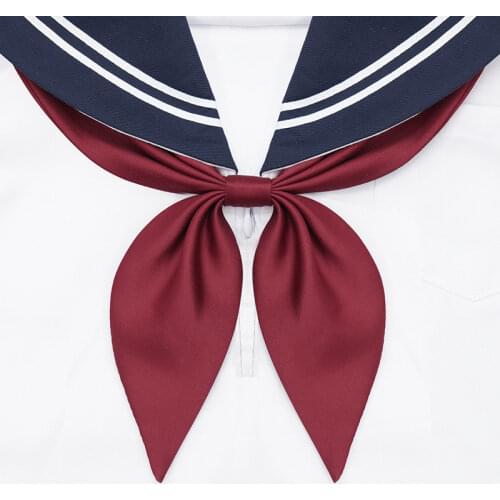 Sailor Suit Bow Tie Bowknot Japanese Schoolgirl Cosplay Bow Ties JK Girls Suits Bowties Neck Ties Sailor Uniform Collar Ties