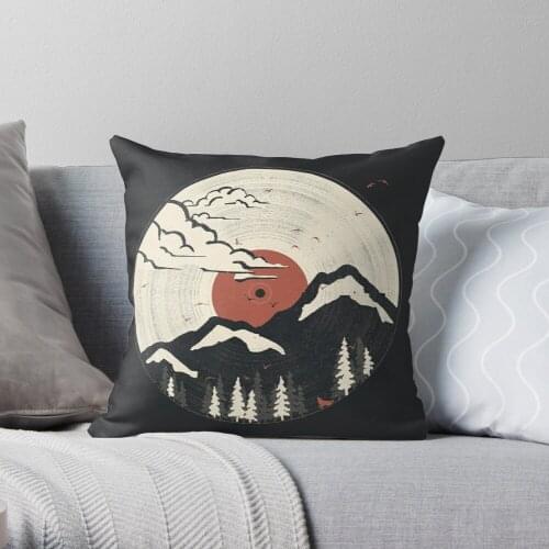 MTN LP... Throw Pillow Cushion Cover Polyester throw pillows case on sofa home living room car seat decor 45x45cm