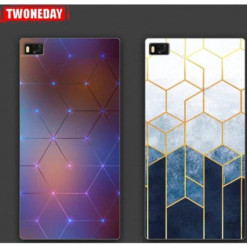 Soft silicone Phone Cases For Huawei Ascend P8 GRA-L09 GRA-UL00 Material Phone Case Back Cover Coque Print painting Flower style