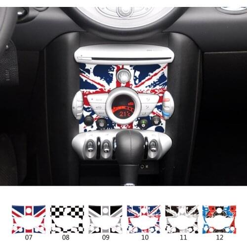Aliauto Car Internal Decoration Control Panel Sticker For Mini Cooper Countryman Cabrio Works Coupe Paceman One Clubman