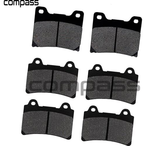 Motorcycle Front and Rear Brake Pads for YAMAHA FZR 750 Genesis 1987 1988 TDM850 TDM 850 1992 1993