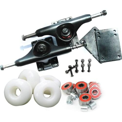 Pro Skateboards Complete Element Aluminum 5inch Skateboard Trucks And PU Skate Wheels Rodas ELEMENT ABEC-9 Bearings