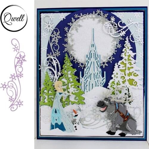 QWELL Metal Cutting Dies for Scrapbooking and Card Making Paper Craft 2019 New Embossing die cuts