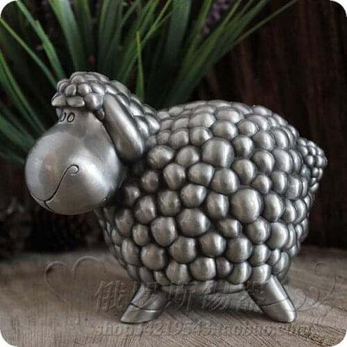 Safe money box metal piggy bank pig Bozuk Para Kutusu coin save money sweet box toy kids box household products Tirelire 40M73