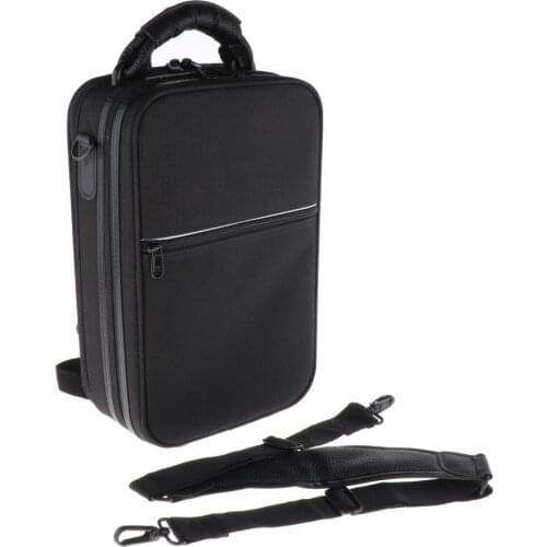 Clarinet Storage Bag Artificial Leather Case For Wind Clarinet Protection