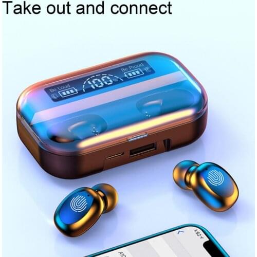 TWS Bluetooth 5.2 Earphone HiFi Stereo Sound Without Delay Low Power Consumption Headset IPX5 Waterproof Wireless In-ear Earbuds