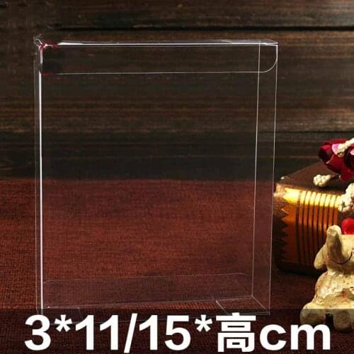 Event Party Sweet Candy Packaging Jewelry Party Birthday Gift Craft PVC Clear Box Wedding Favor Boxes Chocolate Box toy pvc box