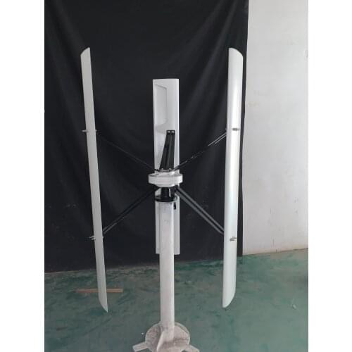 China Factory Free Energy Windmill 300w Vertical Axis Permanent Maglev Wind Turbine Generator 12V 24V 48V With MPPT Controller