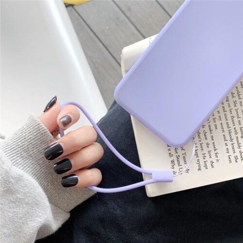 15Pcs Mobile Phone Accessories Straps Keychain Lanyard for keys Bracelets Laniere door Key Lanyard Keychain Strips Phone Strap