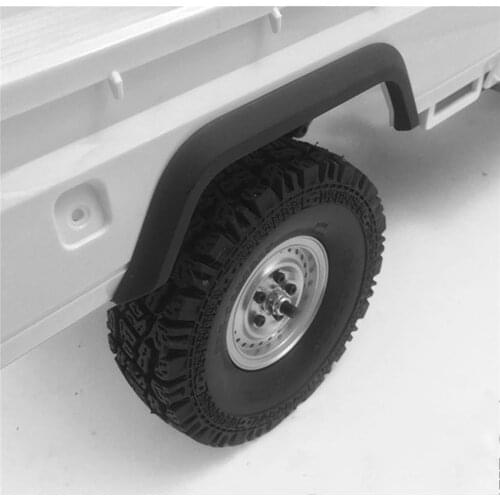2pcs/set ABS Rear Wheel Fender for 1/10 KILLERBODY LC70 RC Car Body Modification Parts