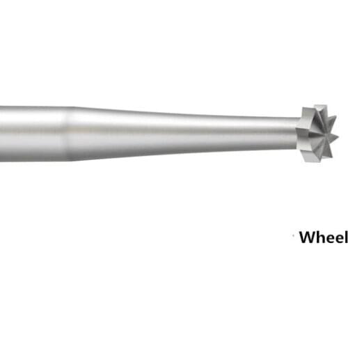 Burs wheel jewelry making Burs Set Wheels Shape Shank 2.35mm Nut Wood Jewelry Carving Rotary Tool Accessories 6pcs Set