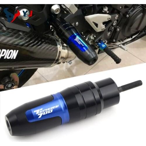 For Yamaha TENERE 700 TENERE700 2019-2020 Motorcycle CNC Accessoires Falling Protection Exhaust Slider Crash Pad Protector