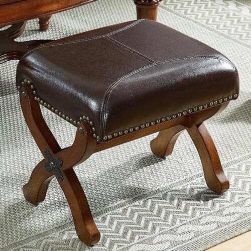 American Leather Sofa Pedals, Single Solid Wood Step Stool, Collapsed, Bedroom Cloakroom Stool, Shoes For Shoes, Stool