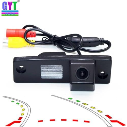 Dynamic Trajectory Tracks Car Rear View parking Camera for Opel Antara Zafira Insignia Astra Vauxhall Signum Chevrolet Malibu