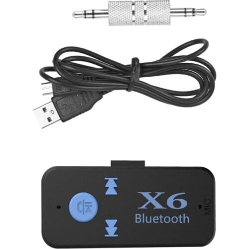 Wireless on-board Call TF Reader Music Adapter Auto Car Receiver Wireless Bluetooth 3.5mm AUX Audio Stereo Music Home Adapter