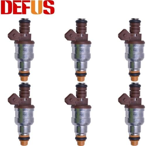 DEFUS 6pcs/lot 0280150975 Fuel Injector Nozzle Bico For G-M Omega Silverado 4.1 V6 Injection Car-styling Engine Valve Parts NEW