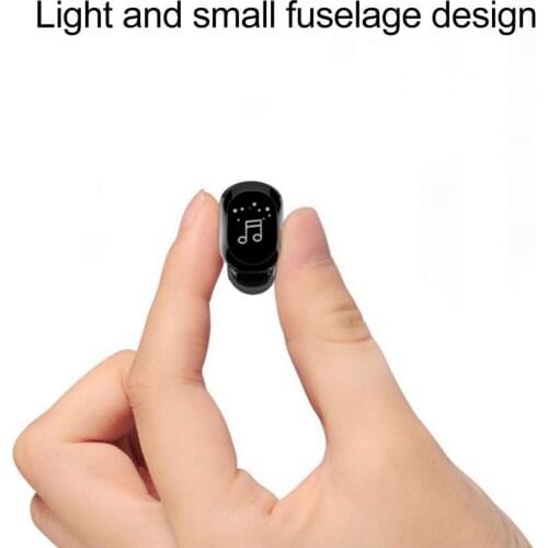 F911 Mini Bluetooth 5.0 Handsfree Touch Control Earphone Long wearing Comfortable In-ear Earbuds Wireless Headset for Sport