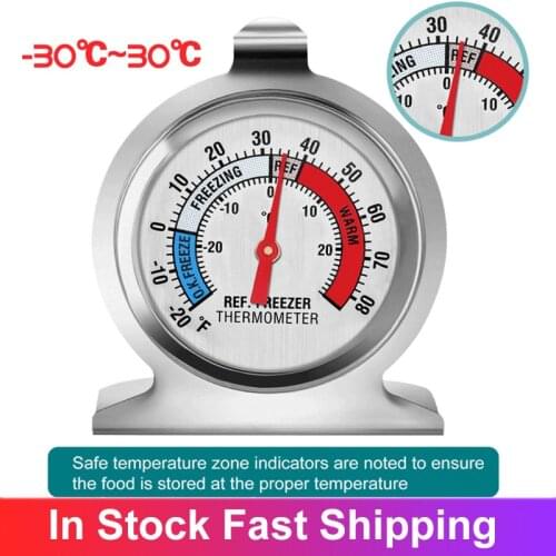 Refrigerator Freezer Thermometer Fridge Refrigeration Temperature Gauge Home Use -30℃～30℃kitchen Tools Termometer Digital