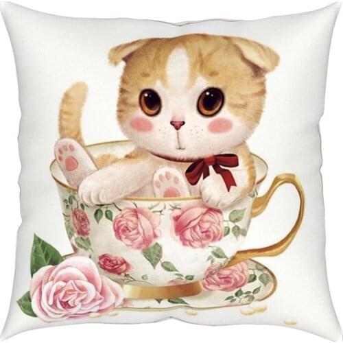 Kemal Home Cushion & Pillow Case Digital Printed 2 Pieces