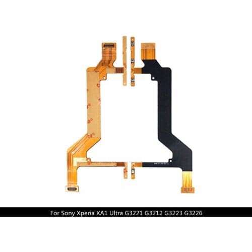 Power Volume On Off Button Switch Ribbon Flex Cable Replacement Parts For Sony Xperia XA1 Ultra G3221 G3212 G3223 G3226