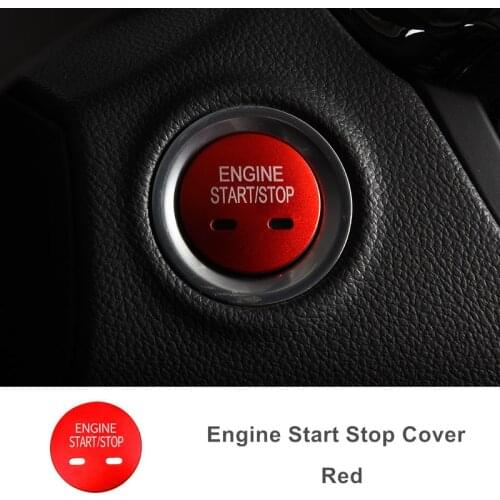 Car Engine Start Stop Ring Keyless Start System Button Decoration Covers Car styling For Chevrolet Equinox Cadillac XT5 MG6