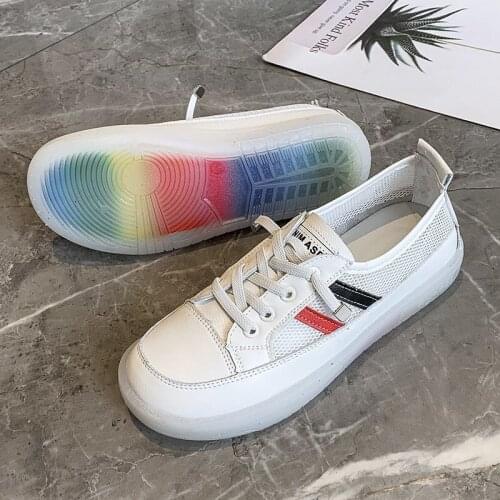Women Vulcanized Shoes High Quality Women Sneakers Slip On Flats Shoes Women Loafers Tenis Feminino Walking Flat shoes for women