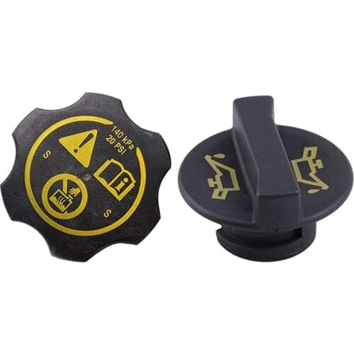 Oil Filler Cap for Ford Fiesta Focus Mondeo Escort Ka 1135010 with 13502353 Car Tank Radiator Expansion Water Tank Cap