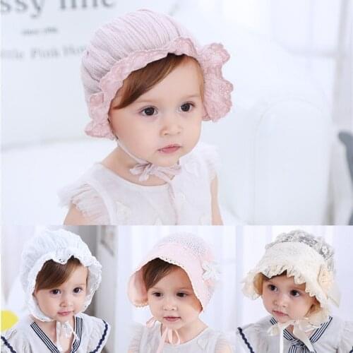 Summer Baby Bucket Hat Children Sun Hats Intant Toddler Beach Cap Sunbonnet Fedoras Outdoor Sunscreen Fisherman Beanie