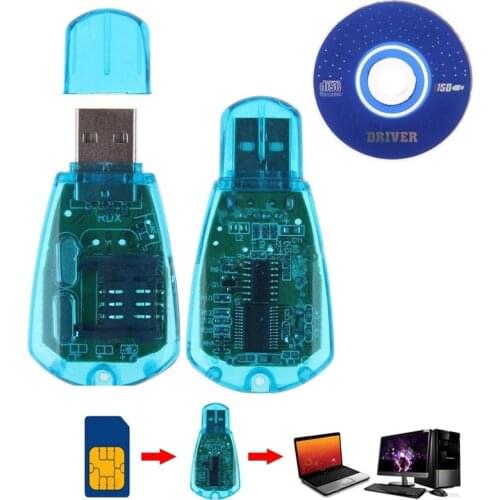 Neue USB SIM Kartenleser Simkarte Writer/Kopieren/Cloner/Backup GSM CDMA WCDMA Handy Reader