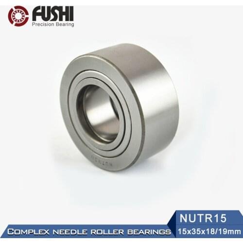 NUTR15 Roller Followers Bearings 15*35*19*18mm ( 1 PC ) Yoke Type Track Rollers NUTR 15 Bearing NUTD15