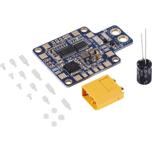 Power Distribution Board PDB HUBOSD ECO X TYPE, W/STOSD8, CURRENT SENSOR DUAL BEC & XT60 for FPV Racing Drone Quadcopter