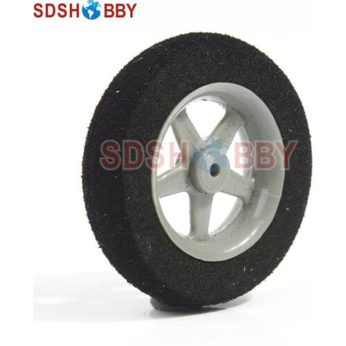 Super Light RC Airplane Sponge Wheel D30 x H7 x D2.1mm