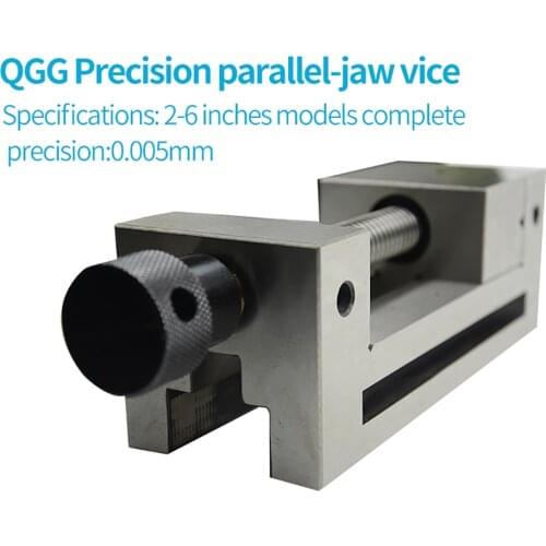 QGG80 Precise Manual Flat Vise Plain Vice Accuracy Full Steel 100% Forging
