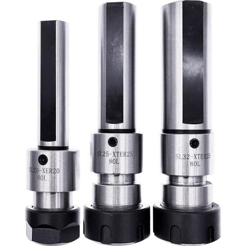 SL20 SL25 SL32 XTER16 XTER20 XTER25 80L Extension rod tool holder A/UM nut wrench tap Tapping tool holder cnc lathe milling
