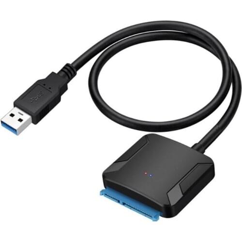 High Speed SATA to USB Adapter USB 3.0 to Sata 3 Cable Converter for 2.5in 3.5in HDD SSD Hard Disk Drive USB Sata Adapter