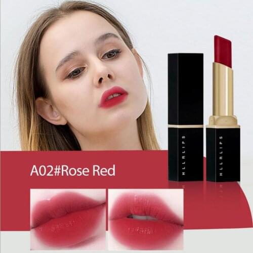 Explosive HLLR small gold diamond lipstick super white not easy to fade waterproof and moisturizing student lipstick lip glaze