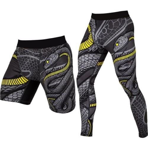 Snake Kick Boxing Mma Shorts Mma Compression Pants Quick Dry Boxe Thai Short Muay Thai Crossfit Shorts Fight Boxing Clothes