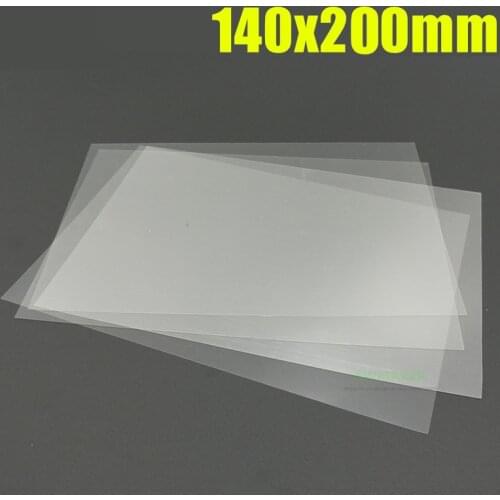 1pcs Wanhao Duplicator 7 D7/ anycubic Photon Printer FEP Sheet FEP Film 0.1mm thickness 140x200mm 140x200x0.1mm