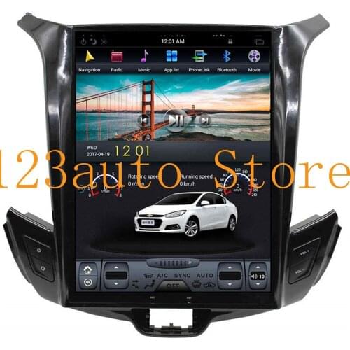 10.4 '' Vertical screen Tesla Style Android 8.1 Car DVD GPS Player radio navigation for CHEVROLET CRUZE 2015 2016 2017 PX6 HDMI