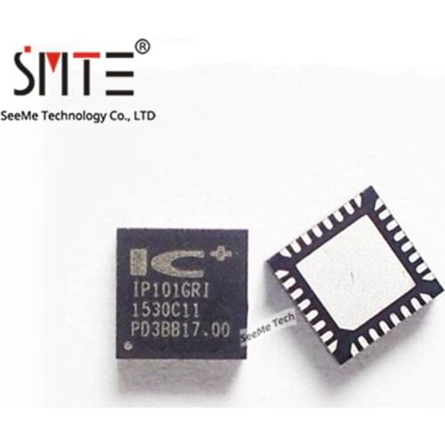 10pcs/lot IP101GRI QFN-32 Optical Fast Ethernet Transceiver Chip New and original