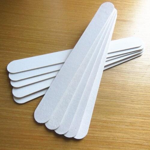 100 pcs/lot wooden emery board cheap wood nail file sandpaper file nail art file manicure tool 240/240