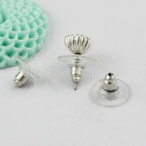 150Pcs/lot earring back Stud earring bullet earplugs stud earring ear plugging/blocked, accessories(k01976)
