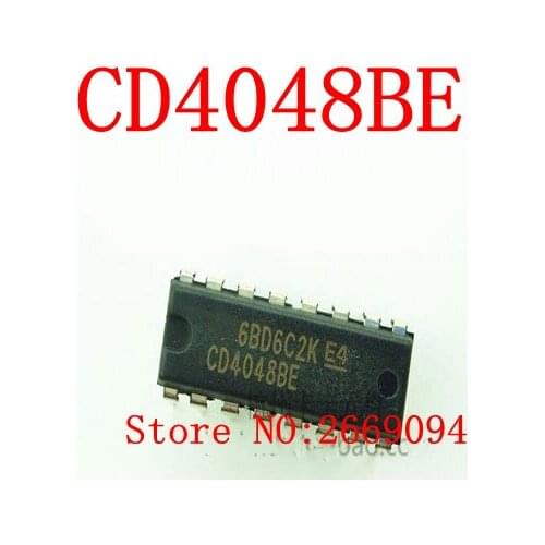5PCS /10PCS Free shipping CD4048BE CD4048 HEF4048BP DIP HCF4048BE HCF4048 4048 DIP14 new IC