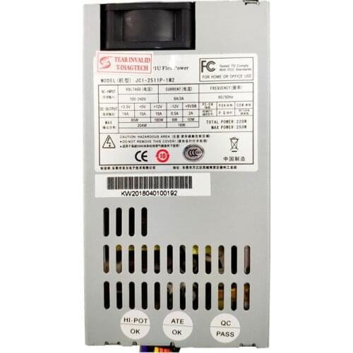 250W IPC Power Supply 250W PSU For Server 250W small 1U power supply flex ITX industrial computer nas with 12v 5v connector