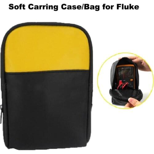 Dreamburgh Soft Case/Bag for Fluke 15B+ 17B+ 18B+ 101 107 115C 116 117 175 177 179 705 707 Multimeter Meter Clamp Test Lead